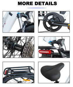 Bicicleta de Montaña Urbana de Aluminio de 27.5 Pulgadas, 500W, Frenos de Disco Hidráulicos, Multifuncional, Mini - Product Image 6