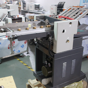 เครื่องพับกระดาษอัตโนมัติ 382S ยี่ห้อ Omron สำหรับพับกระดาษ 2 ทบ ความแม่นยำสูง 130 เมตร/นาที 950 วัตต์ ผลิตในจีน มีสินค้าในสต็อก - Product Image 4