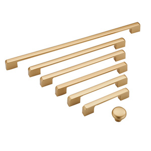 96 mm 128 mm 인기있는 중국 만든 고전적인 커피 색상 가구 문 당겨 캐비닛 주방 서랍 손잡이 - Product Image 1