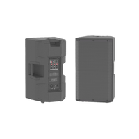 Altavoz activo profesional DSP de 12 pulgadas Equipo de sonido de audio de plástico Clase D