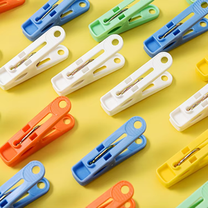 Pinzas de Ropa Multifuncionales Flexibles de Plástico PP Mini, Coloridas, Paquete de 20 Piezas, Logotipo Personalizado, Pinzas de Ropa Corporativas de Marca de Bajo Costo - Product Image 6