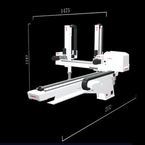 Nuevo Brazo Robótico Borunte BRTM09IDS5PC/FC de 5 Ejes con Servomotor de CA para Máquina de Moldeo por Inyección de Macetas de Plástico para Jardín - Product Image 2