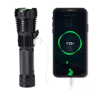 Potente linterna táctica XHP70 XHP90, linternas con zoom, LED, batería recargable por USB, lámparas de potencia, equipo de Camping, antorcha - Product Image 4