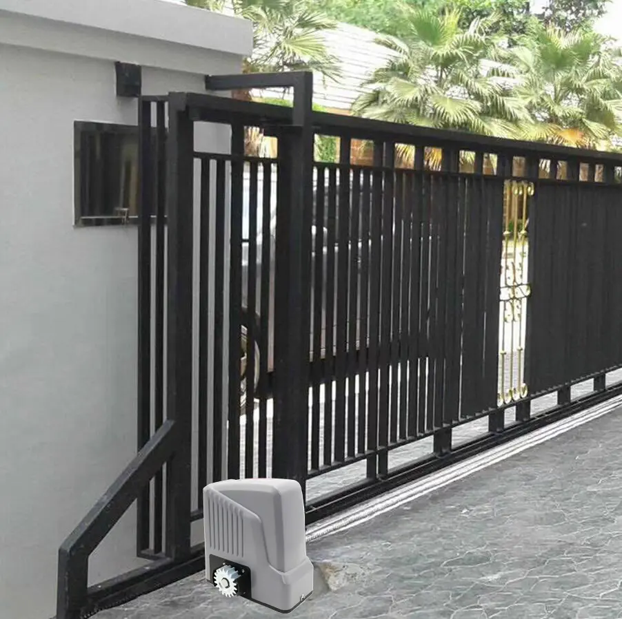 WIFI Phone APP Control Electric Sliding Door System Gear Rack Kit Automatic Gate Opening Motors For Villa Courtyard Slide Gates