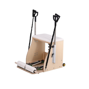 Ensemble de cinq échelles de Pilates en érable durables pour les studios de <span class=keywords><strong>yoga</strong></span> commerciaux, équipement d'entraînement d'étirement, <span class=keywords><strong>posture</strong></span> féminine - Product Image 3