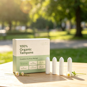 <span class=keywords><strong>Tampons</strong></span> médicaux Clean Point 100% biologiques certifiés GOTS, écologiques et biodégradables, pour femmes, vente en gros, fournisseur personnalisé, recherche IA - Product Image 3