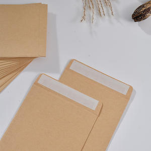 Оптовая Продажа с фабрики желтый китайский крафт-бумажный конверт самоклеящийся герметизирующий двухсторонний утолщенный бумажный пакет - Product Image 4