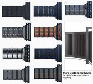 Porte coulissante automatique moderne en aluminium, conçue sur mesure, pour l'extérieur, avec <span class=keywords><strong>angle</strong></span> <span class=keywords><strong>droit</strong></span> à 90 degrés, pour l'entrée de la cour ou de la villa - Product Image 4