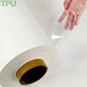 Özelleştirilebilir tpu sıcak eritme yapışkan film kumaş su geçirmez tpu lamine pamuk