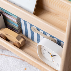 Étagère <span class=keywords><strong>à</strong></span> pain grillé au lait en bois au design unique-Présentoir de livres écologique pour <span class=keywords><strong>bibliothèque</strong></span> pour enfants - Product Image 6