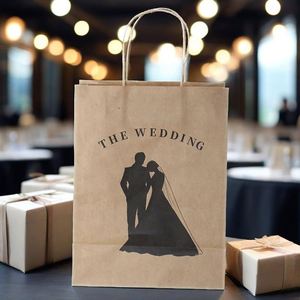 Bolsas de Papel Kraft Marrón de Alta Calidad para Panadería, Reutilizables, Impresión Personalizada de Lujo, Directo de Fábrica - Product Image 1