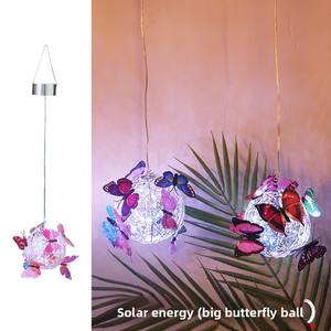 Lampes solaires LED papillon suspendues pour arbres, étanches IP65, pour la décoration extérieure de la cour et du <span class=keywords><strong>jardin</strong></span>, 2700K blanc chaud - Product Image 4