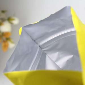 Túi Dây Kéo thực phẩm tùy chỉnh với cửa sổ tròn kim loại đứng lên túi cho các loại hạt ăn nhẹ - Product Image 3