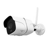 Goveisee IP66 Tahan Air CCTV Keamanan Logam Luar Ruangan Model Bullet WIFI Housing Kamera IR F257 Cina Daratan