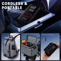 Compresseur d'air portable léger sans fil 160 PSI avec surveillance numérique en temps réel pour villa