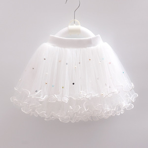 Jupe courte en tulle à paillettes pour enfants, style coréen, tendance printemps, pour filles, vêtements pour enfants - Product Image 6