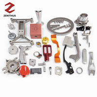 Accessoires de drone haute précision, services d'usinage CNC, pièces de cadre et de support de moteur en alliage d'aluminium avec anodisation