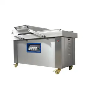 DZ500/2C Supermarket CE New Condition Double Packing Machine Packing Vacuum Chamber Sealer Packaging Machine