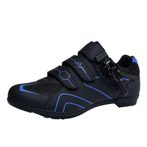 Chaussures de vélo de loisirs pour hommes et femmes, toutes saisons, avec semelle rigide en caoutchouc, semelle extérieure en caoutchouc, chaussures de cyclisme dynamiques - Product Image 5