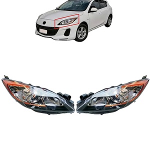 ไฟหน้าฮาโลเจน Mazda 3 ปี 11-13 รุ่น M3 Star Chi พื้นหลังสีขาว Bbm4510l0k Bbm4510k0k - Product Image 2
