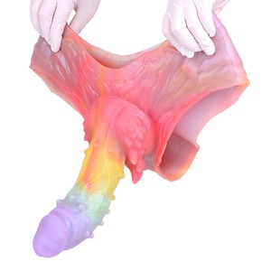 SHAZ 9 Inches Dragon Sleeve Harness Male Penis Enlargement Fantasy Cosplay Harness Penis Extender Sex Toys for Couples - Product Image 3