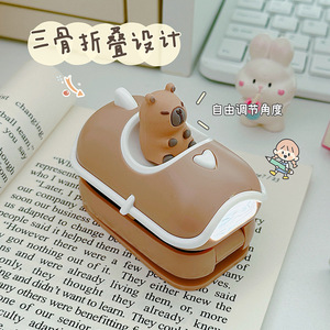 Cute <b>Rabbit</b> Foldable Desk Lamp LED Warm White <b>Light</b> USB Powered Reading Night <b>Light</b> for Study and Decoration - Product Image 3