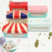 Boîte à dessert en carton recyclable personnalisée avec logo, qualité alimentaire, emballage écologique pour pâtisserie, gâteau, gâteau de lune