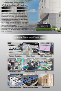 Manette de jeu sans fil ergonomique pour consoles de jeu et <span class=keywords><strong>PC</strong></span>, gyroscope 6 axes, retour de vibration, lumière RVB, programmable - Product Image 4