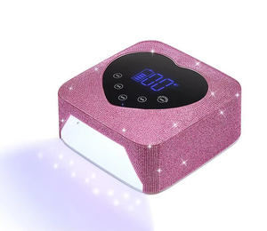 Lampe à ongles rechargeable 72W Diamond Heart, photothérapie, 30 LED, machine de séchage pour vernis gel, lumière de durcissement pour manucure - Product Image 2