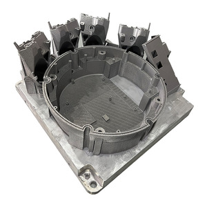 การพิมพ์โลหะ 3 มิติด้านหน้าด้วยอลูมิเนียมอัลลอยด์ การปรับแต่งแบบจำลอง CNC การสร้างต้นแบบที่มีความแม่นยำสูง - Product Image 1