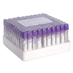Purple Top K2/K3EDTA Vacuum Blood Collect Tube Blood Test Tube Manufacturer Medical Supplies