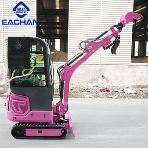Oferta Especial: Mini Excavadora de 1.2 Toneladas con 5 Motores, Bomba de Motor, Caja de Cambios y Sistema Hidráulico Completo, Excavadora de Jardín con Orugas de Goma para Paisajismo - Product Image 2