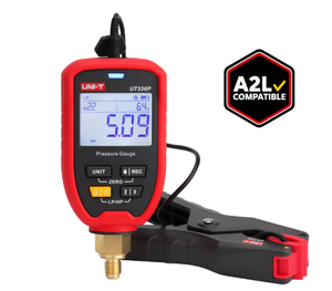 جهاز قياس الضغط اللاسلكي مع مقياس درجة الحرارة من نوع UNI-T UT336P (مع مشبك) للاستخدام المنزلي/الصناعي/المختبري/الطبي في معدات التبريد - Product Image 3