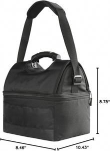 Custom logo Outdoor Oem Factory Soft Sided Cooler Bag Insulted Dual Compartment Lunch Cooler - Product Image 6