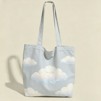 Sacs fourre-tout en toile recyclables et biologiques pour femmes, sac à bandoulière publicitaire avec logo personnalisé, sac fourre-tout réutilisable pour les courses quotidiennes avec fermeture éclair