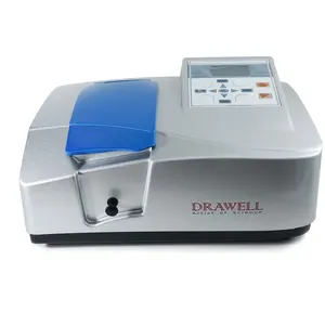 Drawell 190-1100nm düşük fiyat tek kiriş uv vis spektrofotometre
