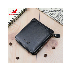 Wholesale Custom Logo <b>Card</b> Holders Purse Genuine Leather High Quality <b>Men's</b> Pu Leather <b>Wallet</b> for <b>Men</b> - Product Image 2