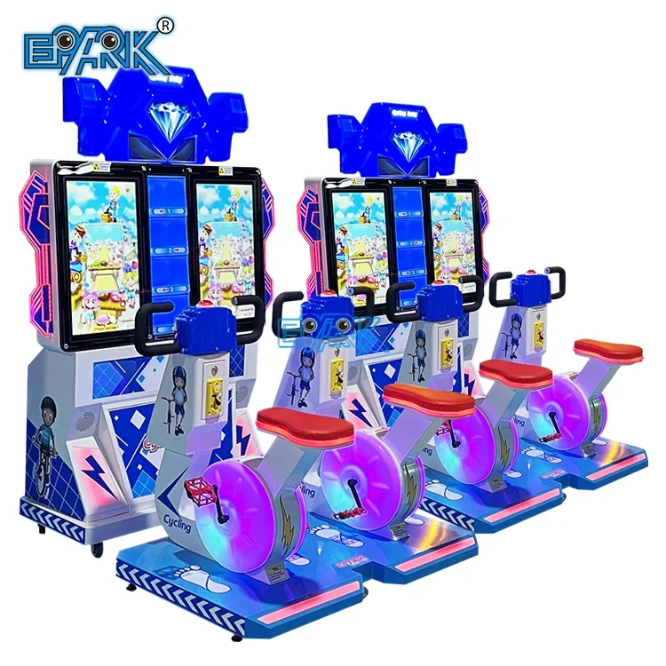 Game Zone Arcade Machines de jeu Cyclisme Bébé Vélo Jeux d'équitation Pour Enfants Enfants