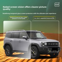Accessoires Intérieurs : Film de Protection d'Écran en Verre Trempé Clair HDR pour Écran Central de 15,6 Pouces pour Jetour T2 2025