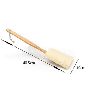 Bathroom Accessories Long Handle Detachable <b>Bath</b> Brush with Loofah - Product Image 1