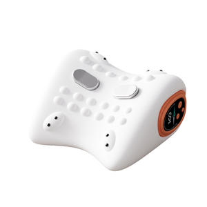 Masajeador de Cuello <span class=keywords><strong>Shiatsu</strong></span> con Calor, Masaje Eléctrico Cervical y de Hombros para Masaje de Tejido Profundo, Almohada de Masaje con Calor, Estirador de Cuello - Product Image 4