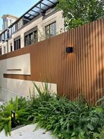 Panneau WPC extérieur pour la décoration murale de la maison, durée de vie de 20 ans