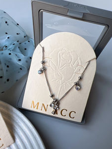 Desain kustom kartu Anda untuk perhiasan kartu tampilan perhiasan anting-anting kalung label kartu kemasan - Product Image 2