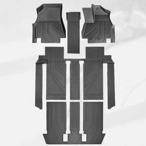 Tapis de sol TPE adaptés à <span class=keywords><strong>Toyota</strong></span> Noah NOAH/VOXY 80 conduite à droite, tapis de voiture modifiés, tapis de coffre 3D - Product Image 1