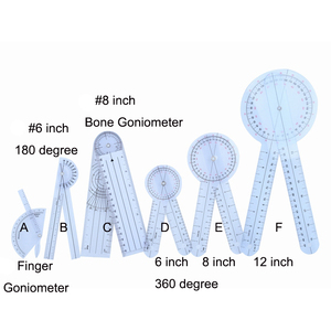 Goniometro medico in plastica da 12 pollici - Product Image 3