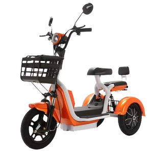 <span class=keywords><strong>Pedicab</strong></span> Elettrico da 48V 600W con Sospensioni Complete e 3 Ruote, Motore Posteriore Brushless nel Mozzo, Telaio in Acciaio al Carbonio, Pneumatici Tubeless Sottovuoto da 14", Batteria al Piombo - Product Image 1