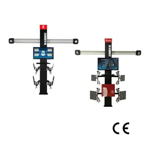 Macchina di allineamento della ruota dei morsetti della ruota a quattro punti su misura conveniente per l'utente