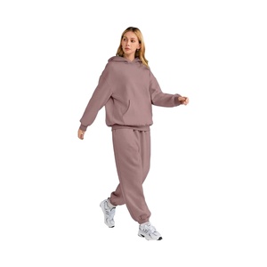 Nouveau 2025 Ensemble de survêtement d'hiver pour femmes avec logo personnalisé 2-en-1 Design respirant Training & Jogging Wear - Product Image 1