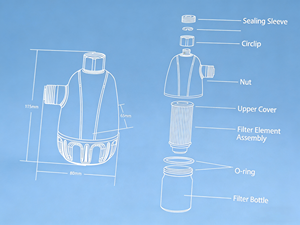 Sistema Addolcitore d'Acqua Anti-Calcare Brisk, Rimuove Sedimenti e Incrostazioni, Lunga Durata, Alto Flusso per Scaldabagni - Product Image 4