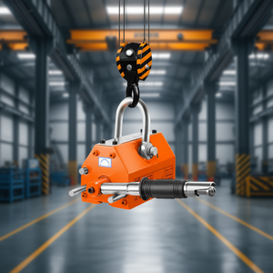 Sollevatore Magnetico al Neodimio per Carichi Pesanti 600 Kg con Fattore di Sicurezza 2.5 per Lavorazione e Riciclaggio dei Metalli - Product Image 3